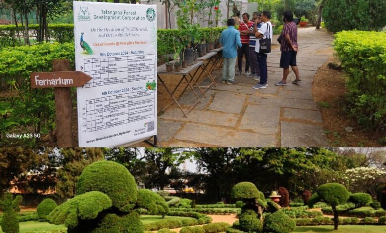 Telangana Tourism Development Corporation holding two-day 'Paalapittala Panduga' at the Botanical Gardens on October 5 and 6.