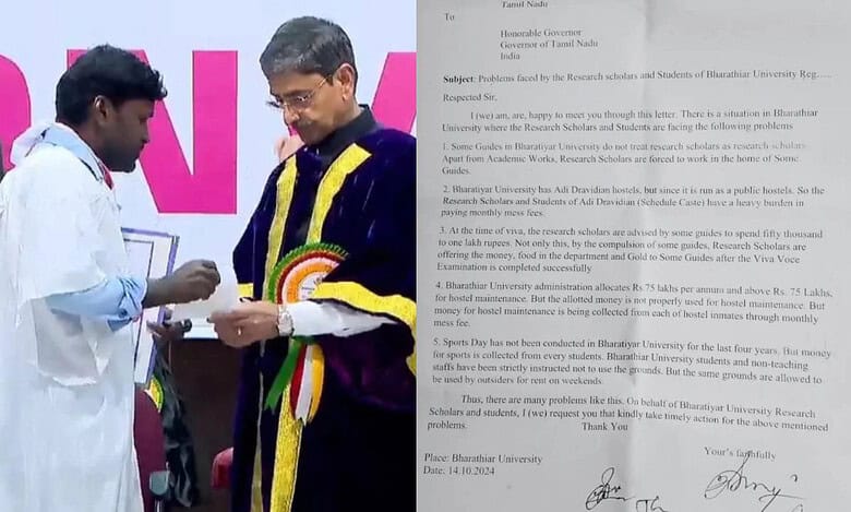 Subjected to slavery like condition: Scholar submits letter to TN Guv