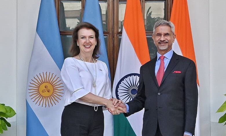 India-Argentina JCM along with Diana Mondino