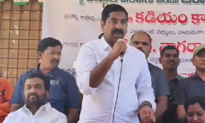 Schools are more important than temples: Telangana Wardhannapet MLA