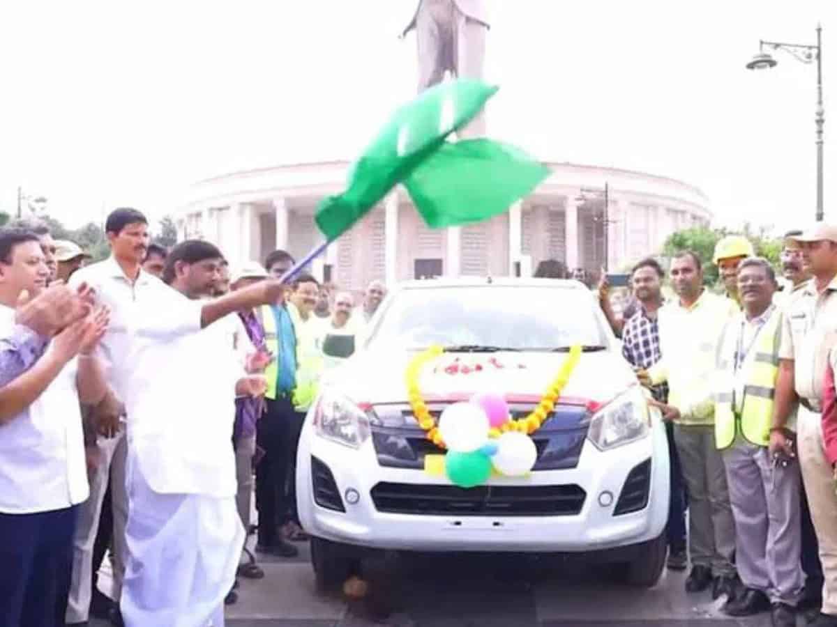 Special vehicles launched for rapid power restoration