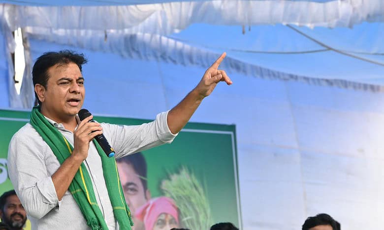KTR accuses Revanth Reddy of attacking Telangana’s identity & legacy