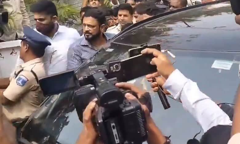 Hyderabad: KTR’s brother-in-law appears before Mokila police for questioning