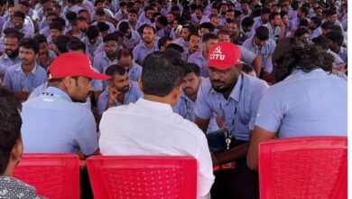 Tamil Nadu: police detains 609 samsung employees for conducting protest