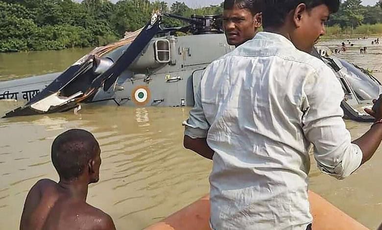 Bihar: IAF helicopter makes emergency landing in Muzaffarpur