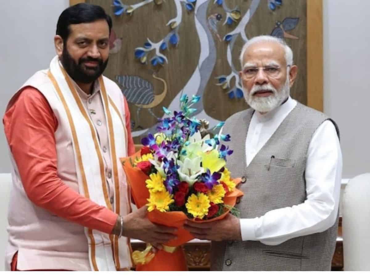 Saini meets PM Modi after BJP's win in Haryana