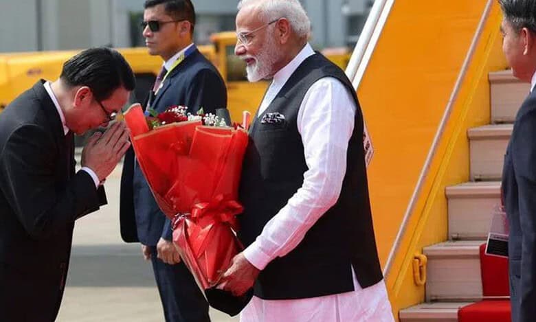 PM Modi arrives in Laos to attend ASEAN-India, East Asia summits
