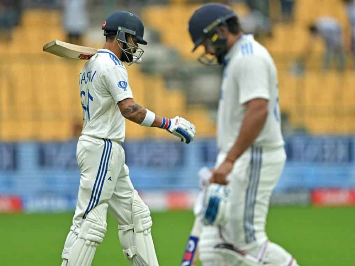 India's lowest Test total away and home; all out for 46
