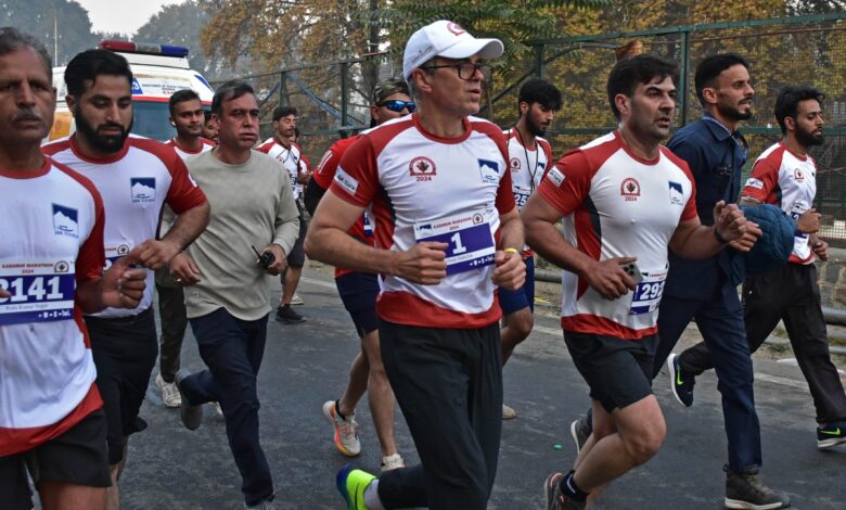 Kashmir hosts first-ever international marathon with over 2,000 participants
