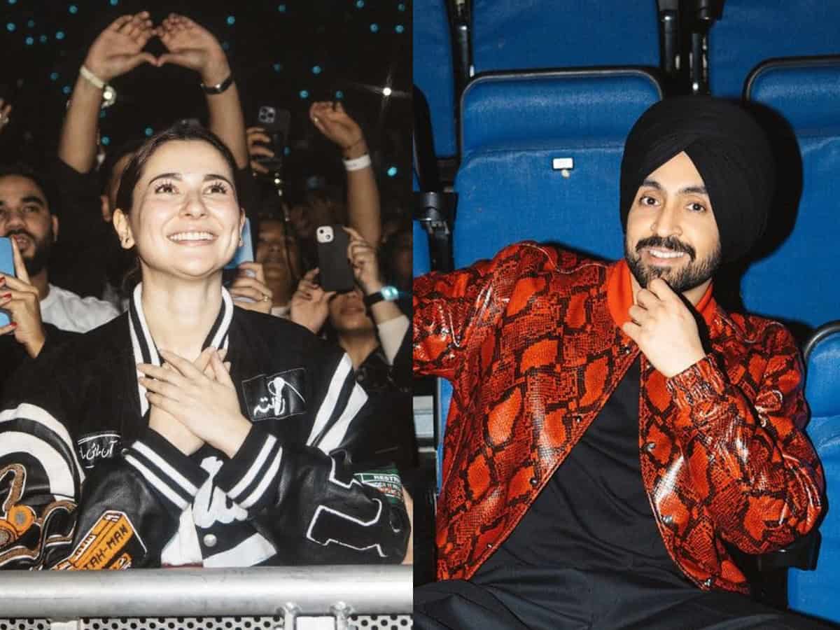 Sharjeena meets Diljit Dosanjh, fans go gaga, videos viral