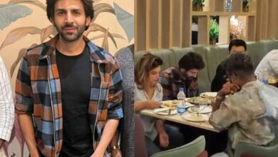 Exclusive: Kartik Aaryan enjoys Hyderabadi food at Pista House