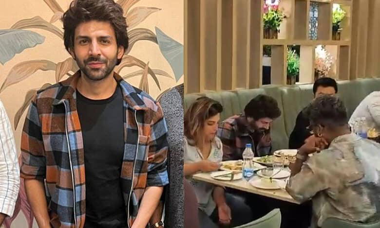 Exclusive: Kartik Aaryan enjoys Hyderabadi food at Pista House