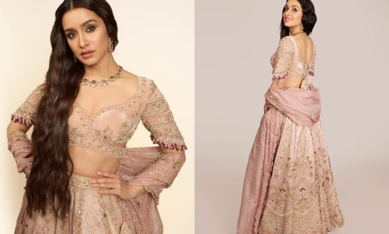 Shraddha Kapoor stuns in elegant lehenga