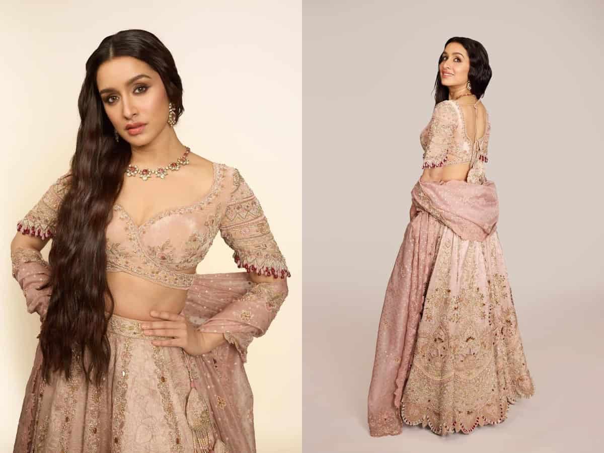 Shraddha Kapoor stuns in elegant lehenga