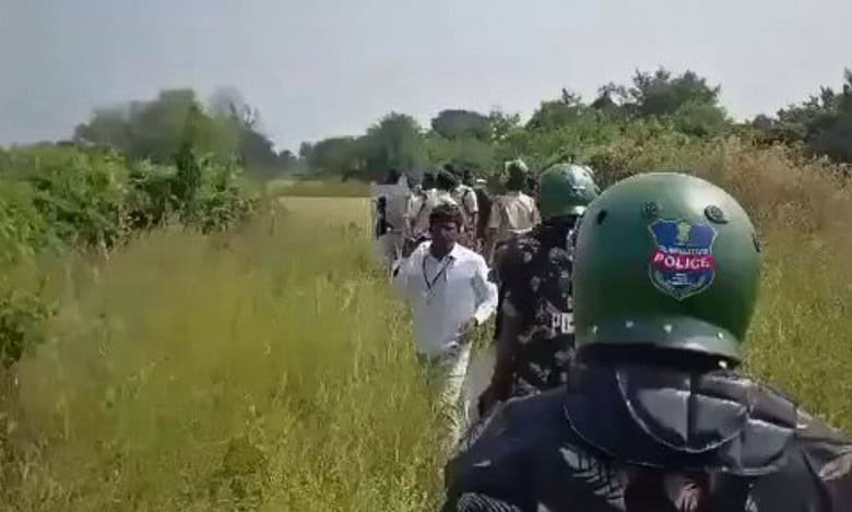55 detained over pharma city protest in Telangana, internet suspended