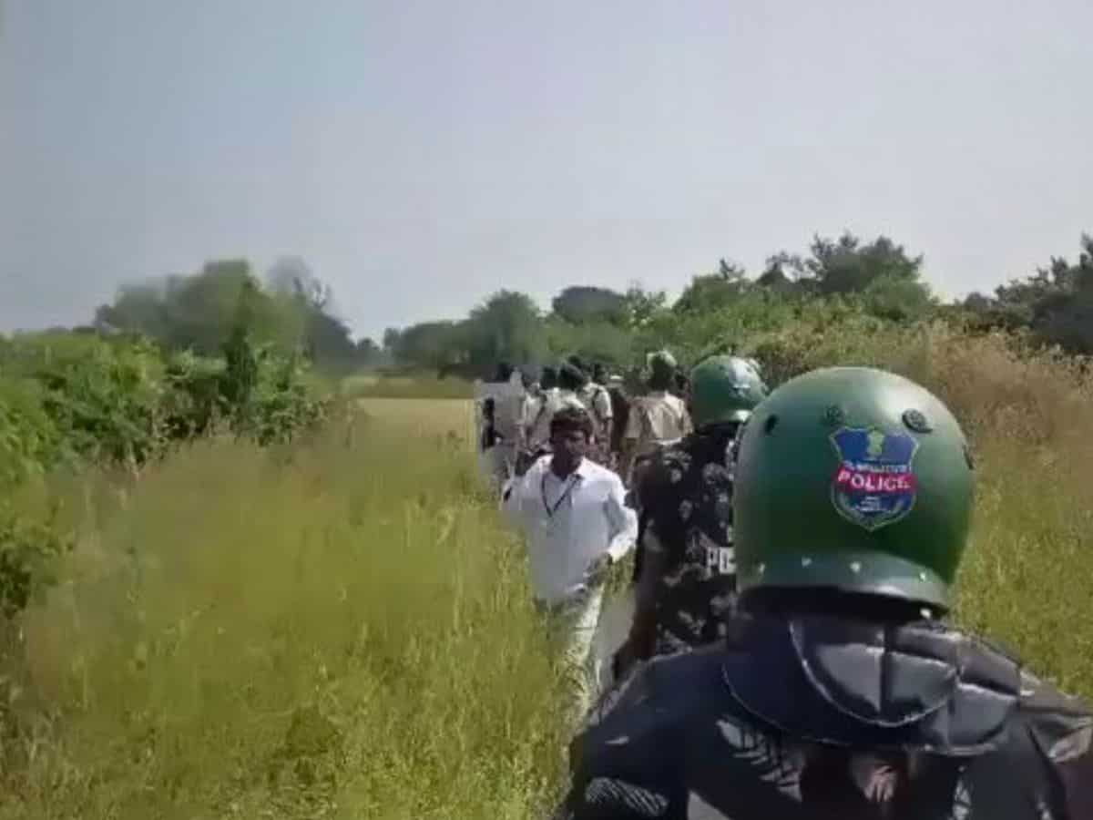 55 detained over pharma city protest in Telangana, internet suspended