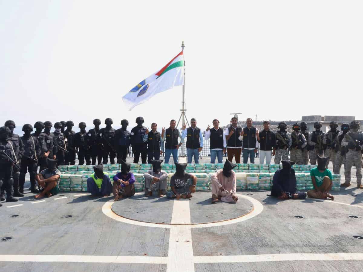 700 kg Meth seized from Gujarat coast