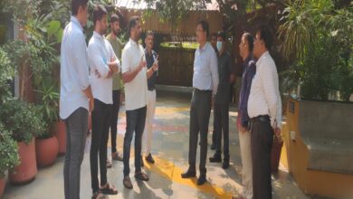HYDRAA commissioner visits restaurant in Hyderabad after blast in kitchen