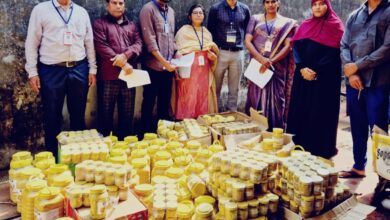 Adulterated Ginger Garlic Paste Seized from Khammam