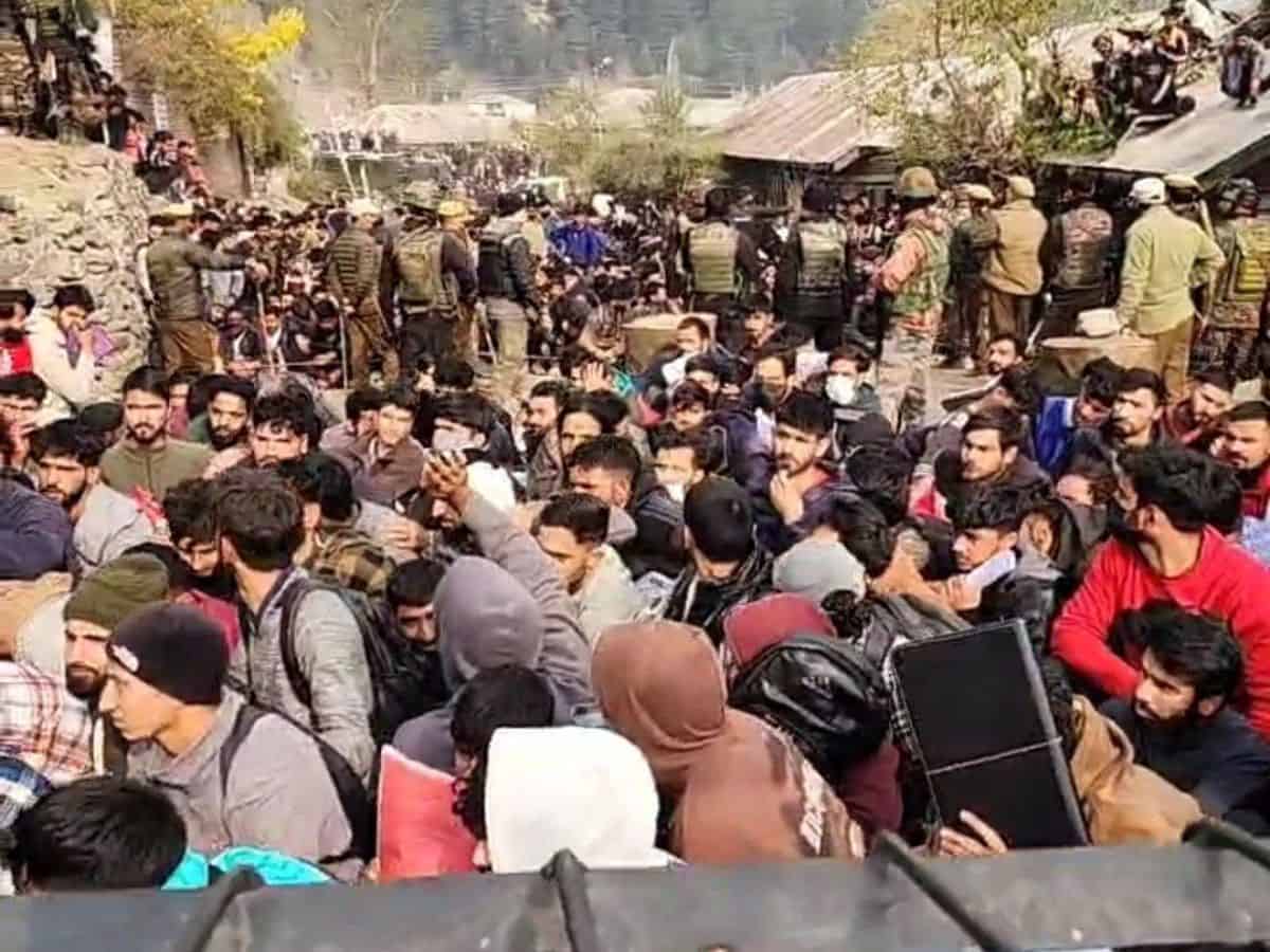 Army Recruitment Rally in Baramullah