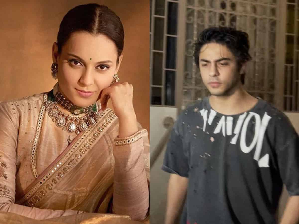 Kangana Ranaut praises Shah Rukh Khan's son Aryan Khan