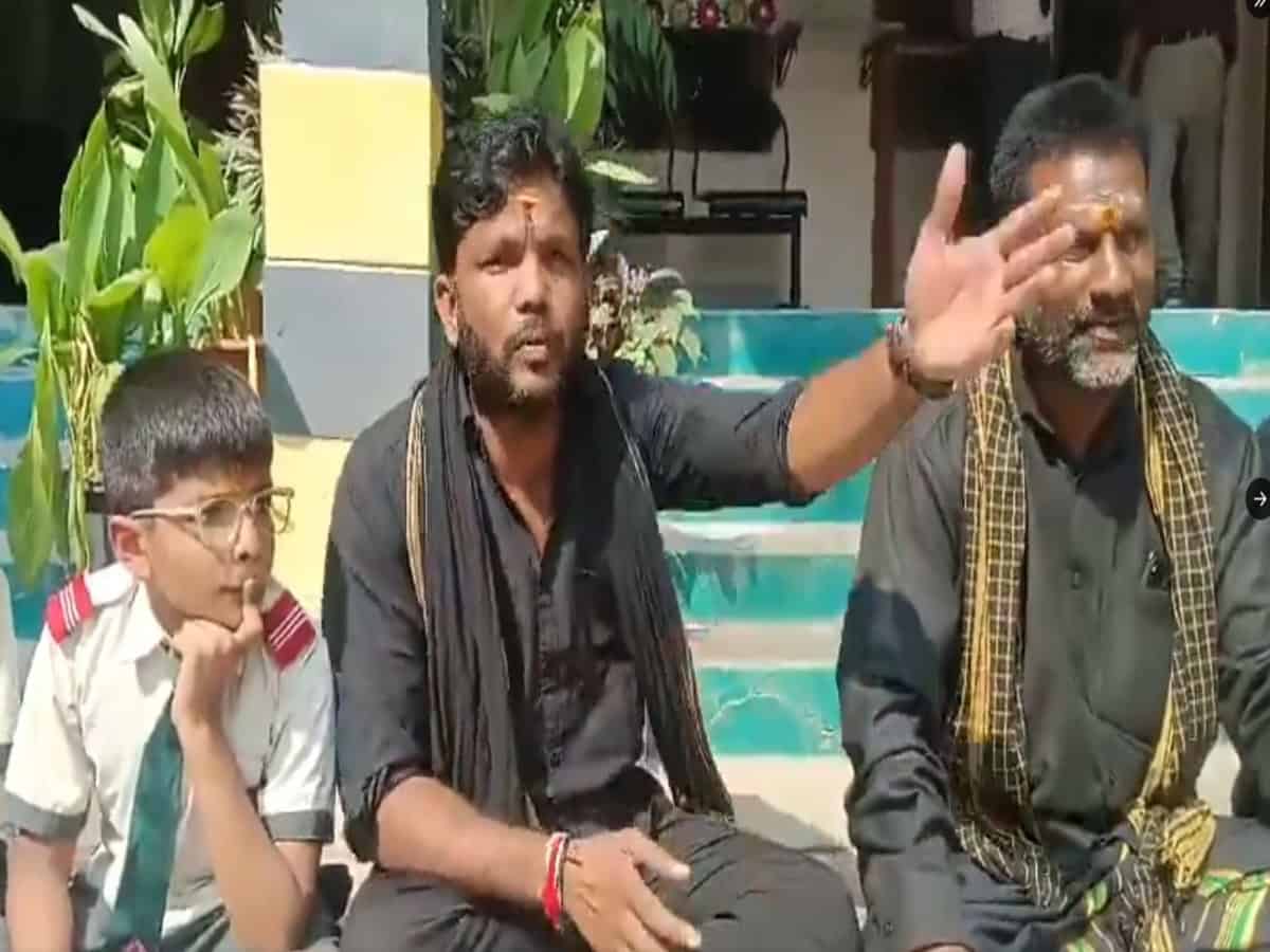 Students denied entry to school in Hyderabad for observing Ayyappa Deeksha