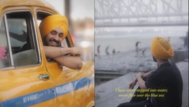 Diljit Dosanjh embodies Bengali vibes in quintessential yellow taxi in Kolkata