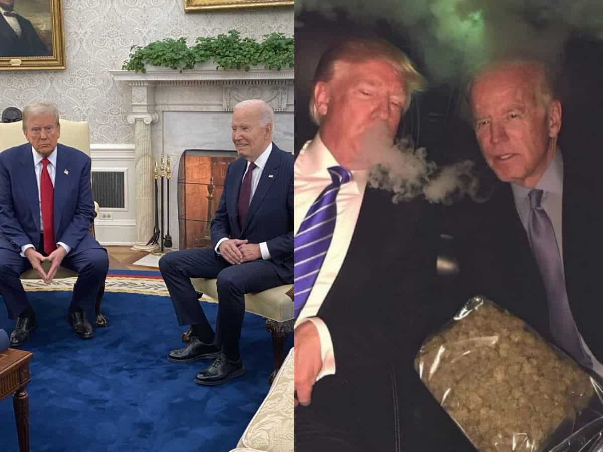 Donald Trump and Joe Biden