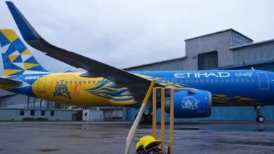 Watch: Etihad reveals Chennai Super Kings-themed aircraft