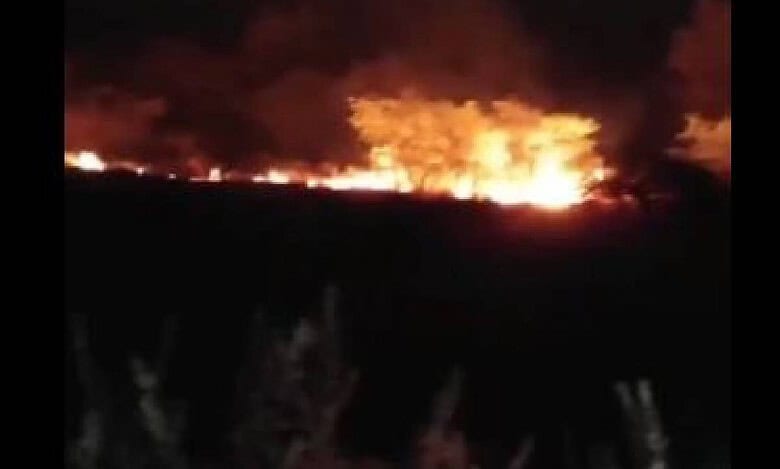 Telangana: Fire breaks out near VLF station site in Damagundam