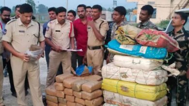 Telangana: Police seize 290 Kgs of ganja from tanker in Asifabad