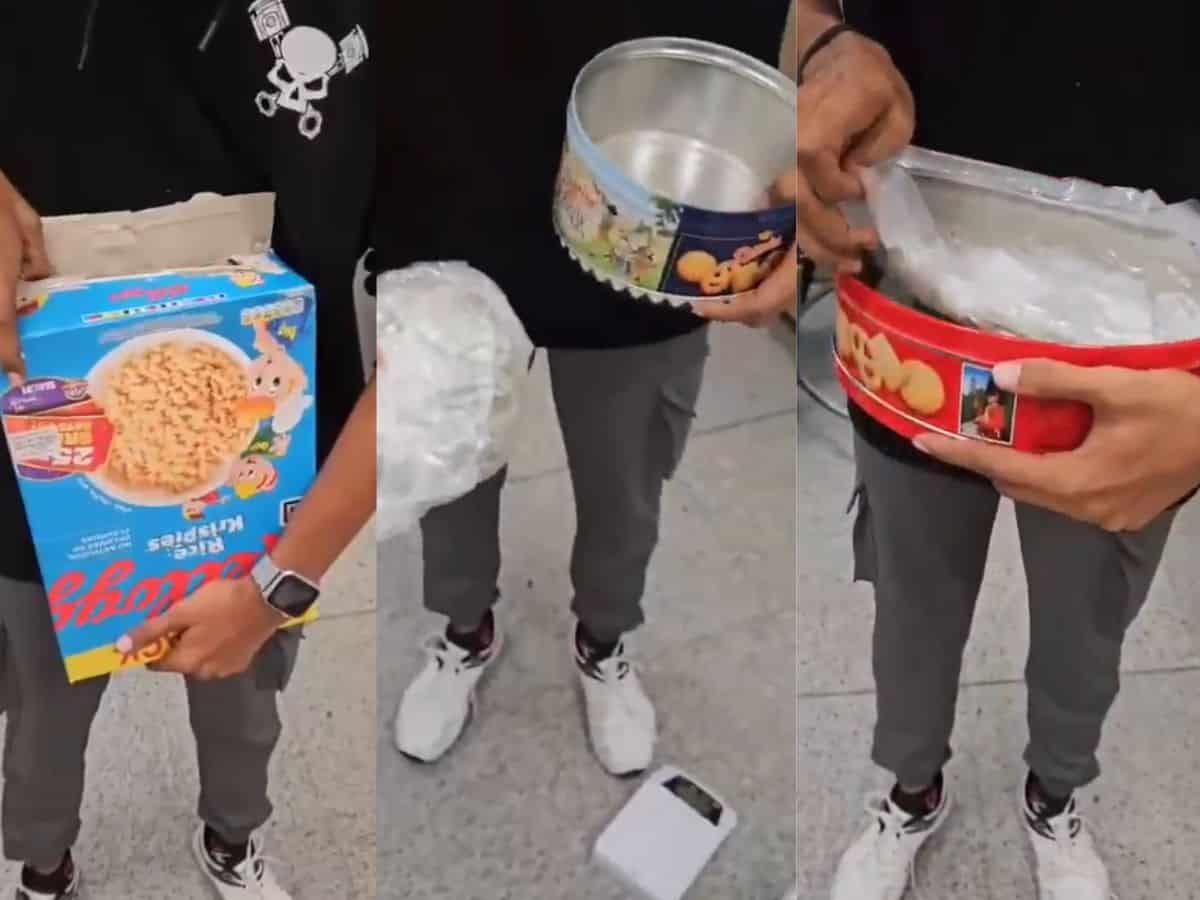 2 Indians from Bangkok held at Hyderabad airport with marijuana in cornflakes and cookie boxes