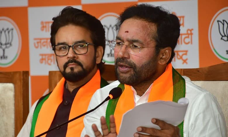 Kishan Reddy accuses CM Revanth of lying about Congress' 6 guarantees