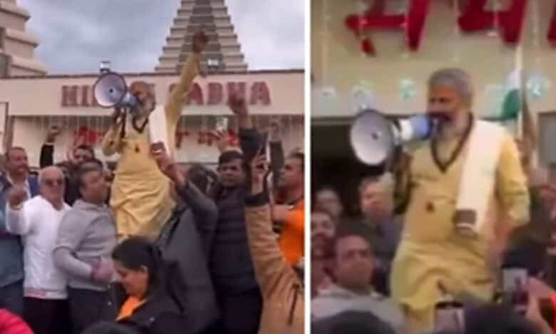 Temple priest suspended for violent remarks against pro-Khalistan protesters
