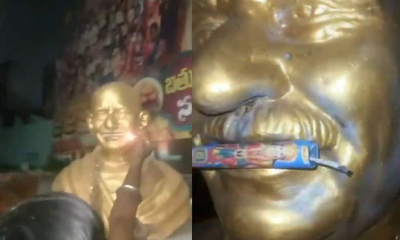 All four of the Bowenpally Mahatma Gandhi statue vandals are children aged between 15 and 16.