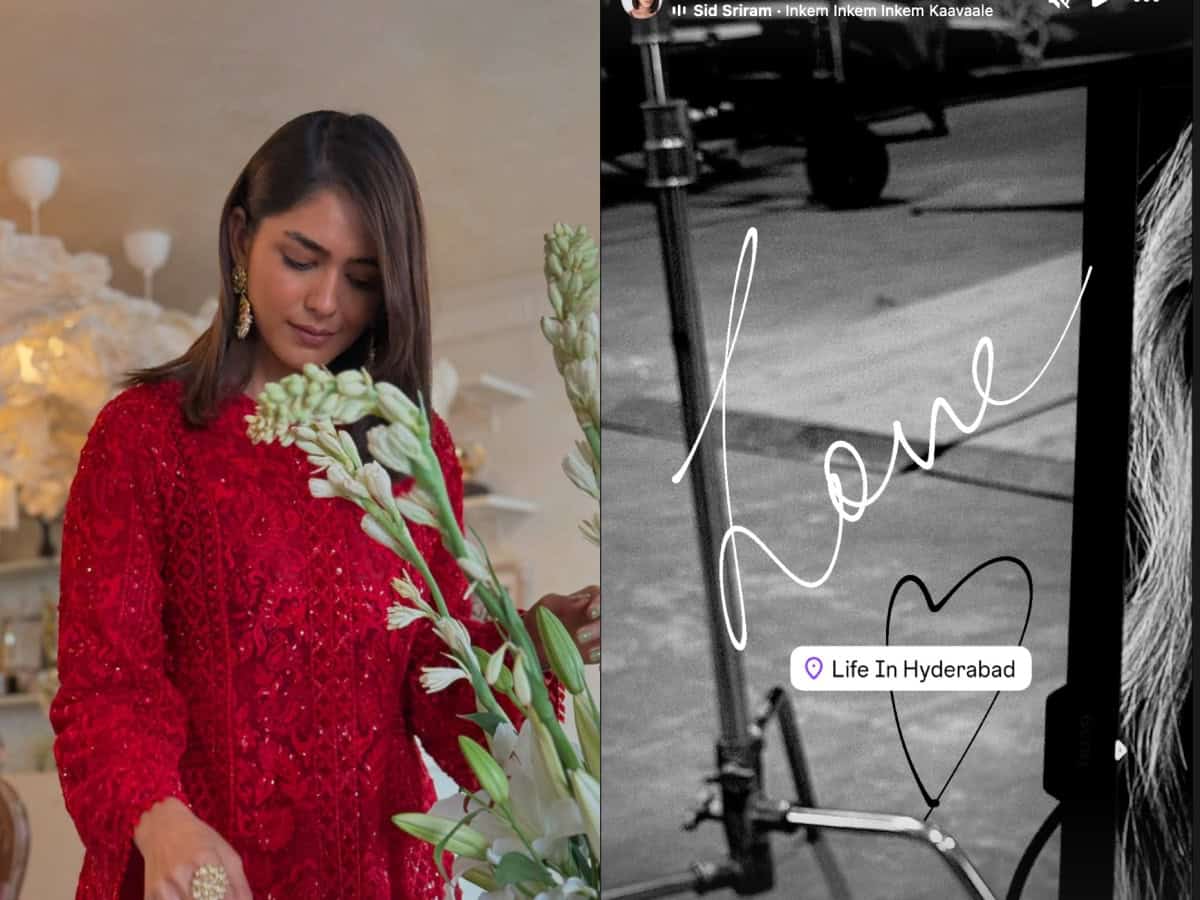 Here’s how Mrunal Thakur describes her ‘life in Hyderabad’