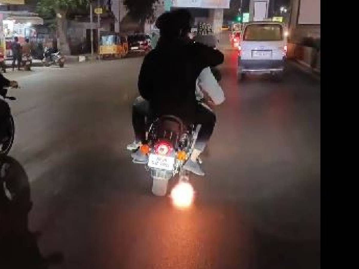 Hyderabad traffic police book motorists for noise pollution