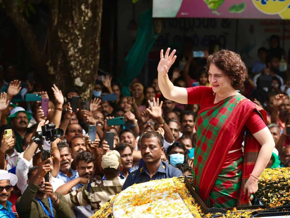 Wayanad bypoll: Packed campaigning schedule for Priyanka Gandhi in final two days
