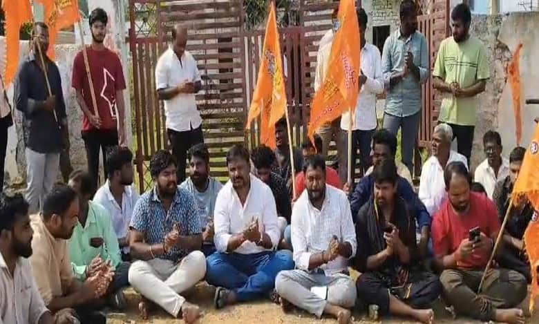 Telangana: Tension in Shadnagar after Shivalinga damaged in temple