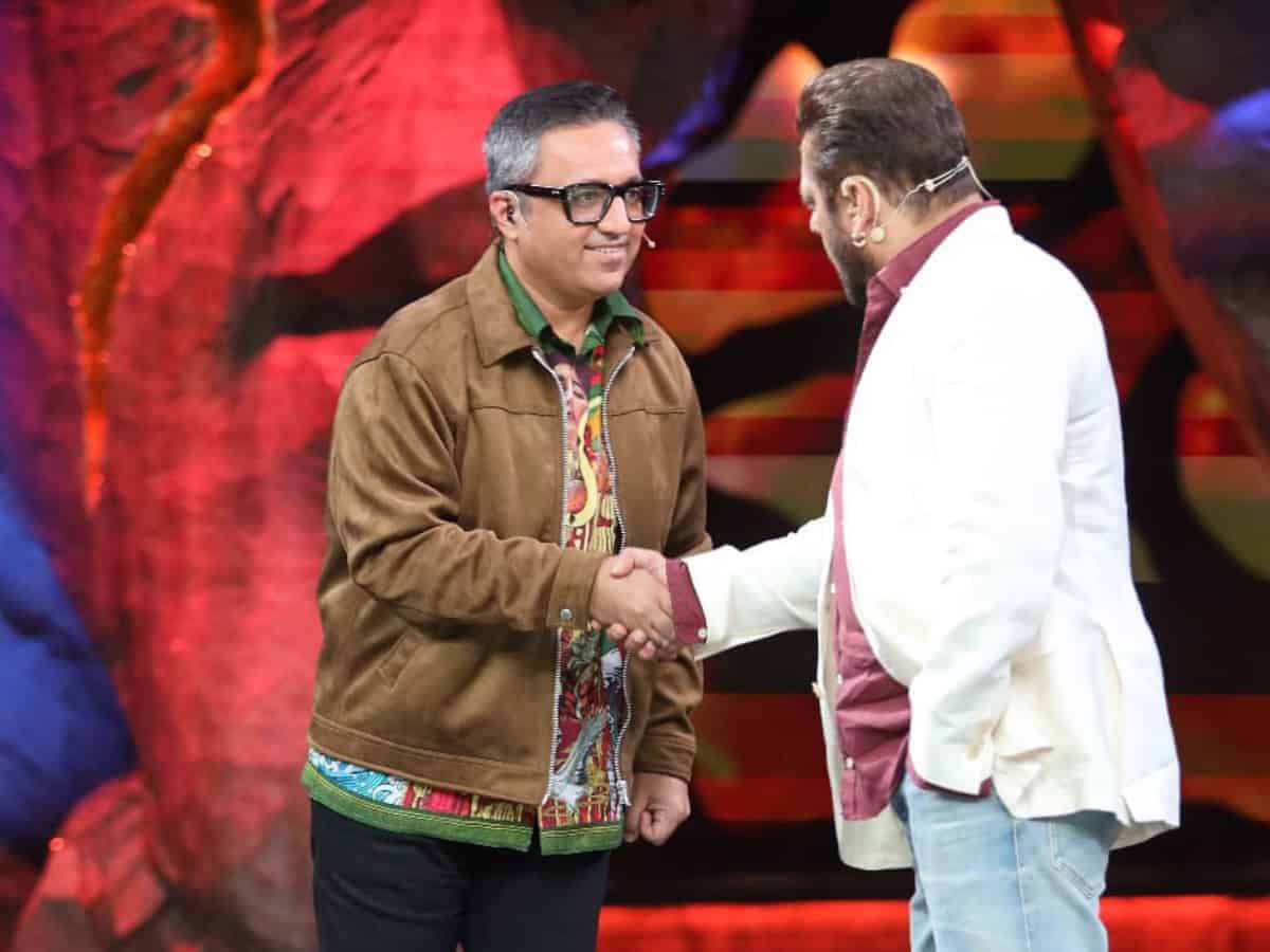 Ashneer Grover gets defensive after epic insult by Salman Khan