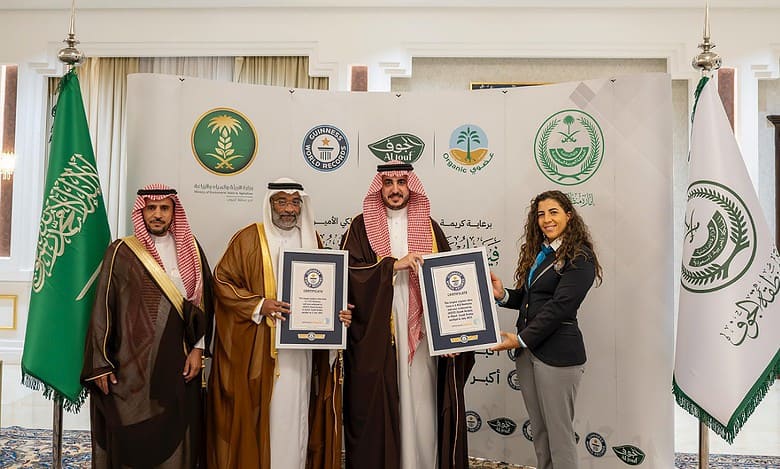 Saudi Arabia sets Guinness World Records for largest modern, organic olive farms