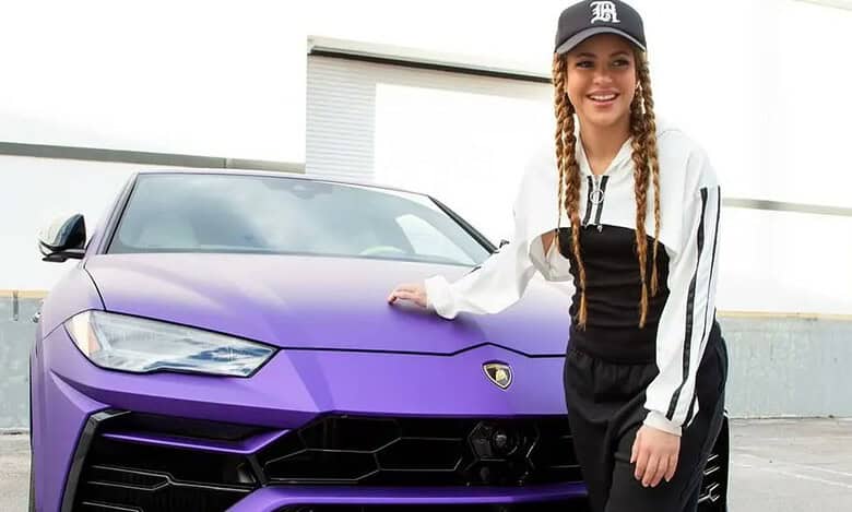 Shakira is giving away her Lamborghini Urus to a lucky fan