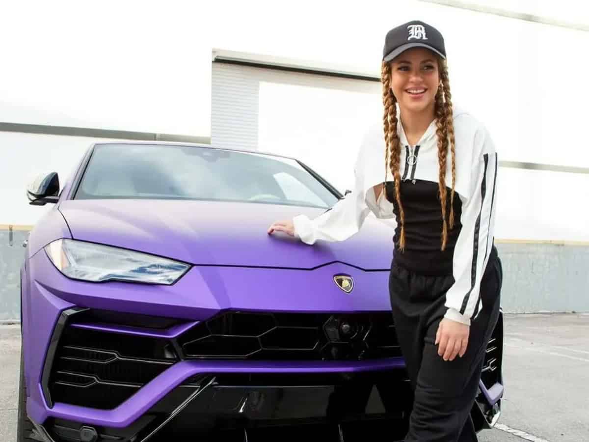 Shakira is giving away her Lamborghini Urus to a lucky fan