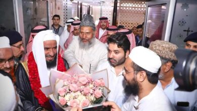 Imam of Prophet’s Mosque arrives in India on 8-day visit