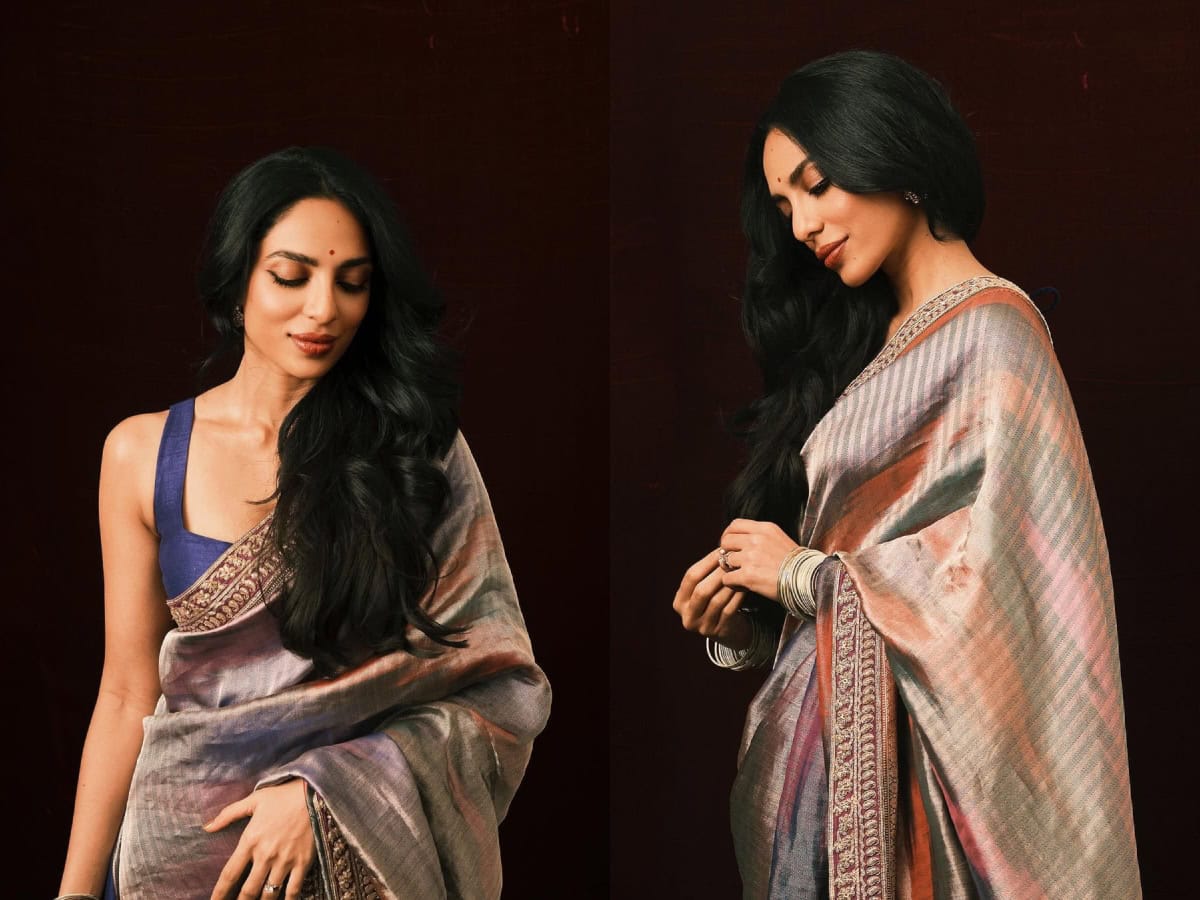 Sobhita Dhulipala picks traditional Kanjivaram silk saree for her wedding