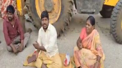 Video: Demolition drive in Telangana's Suryapet triggers protest
