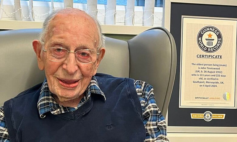 world’s oldest man, John Tinniswood