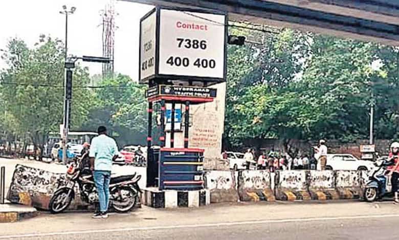 The blockade of Tarnaka junction to be removed in 15 days.
