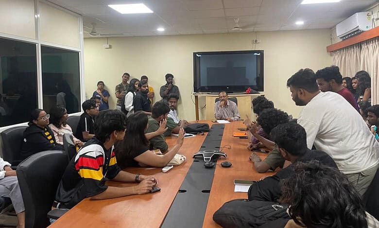 University of Hyderabad students call for chief warden's resignation