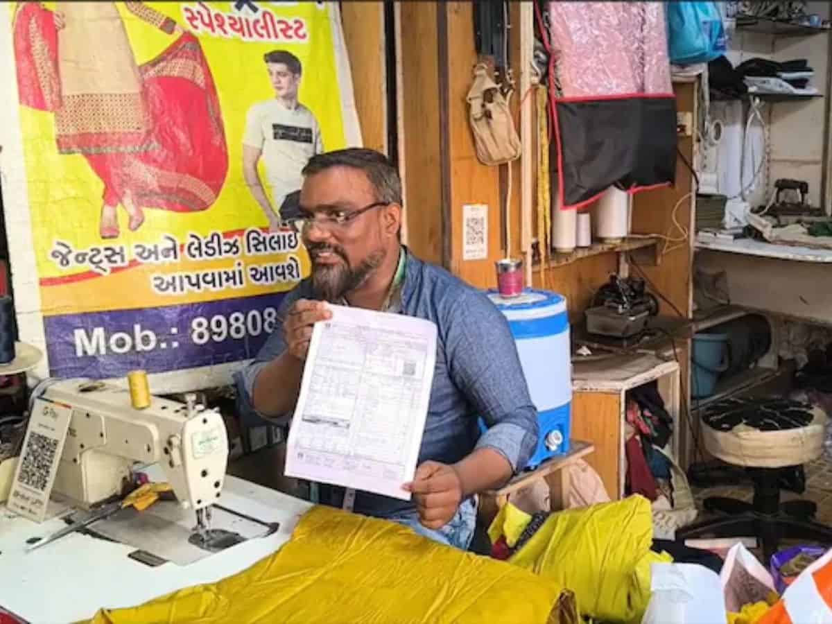 Gujarat tailor electricity bill